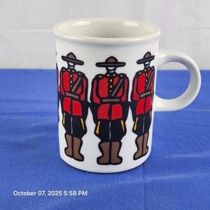 Marc Tetro Canada Canadian Mounted Police Mountie Coffee Mug Danesco Ceramic